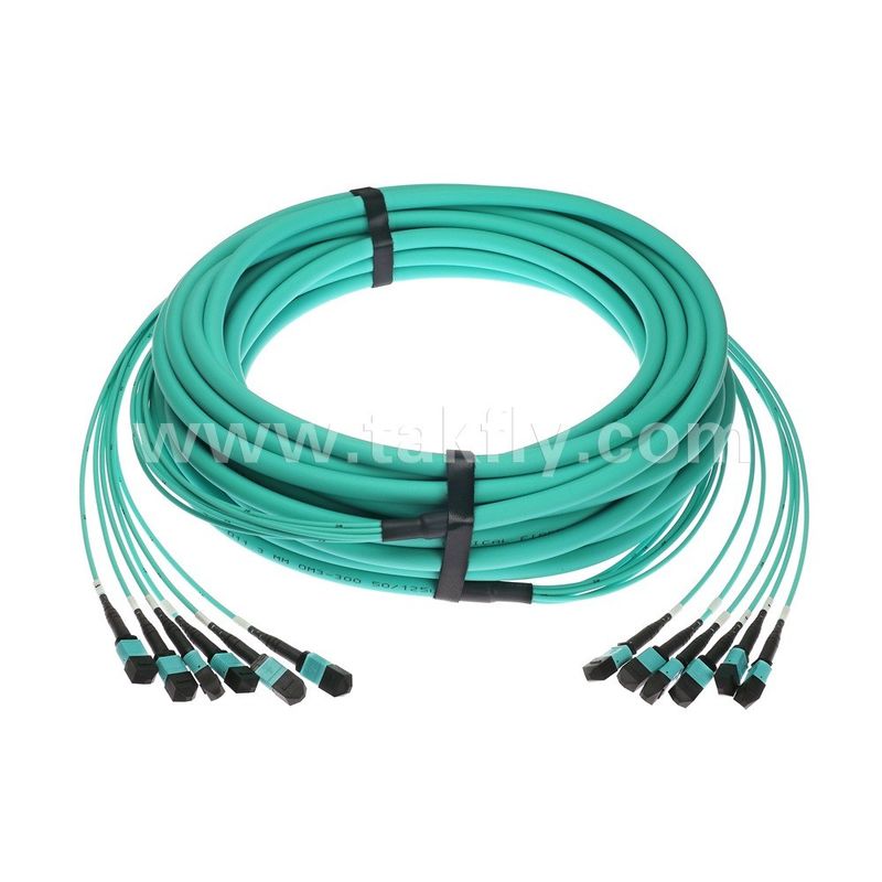 MPO/MTP Patchcord 72-ядерный ствольный кабель SM/MM Jumper Fiber Optic для центра обработки данных AI FTTX