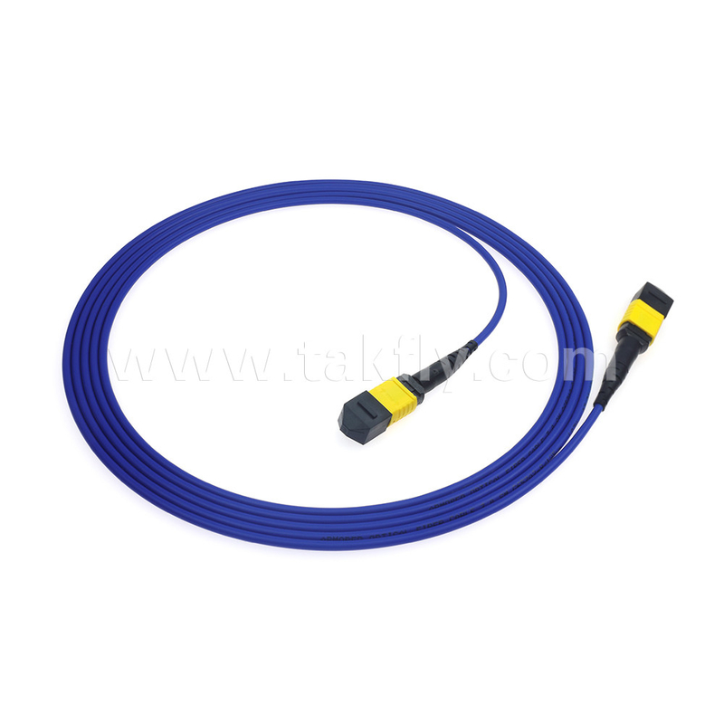 Центр обработки данных FTTX Волоконно-оптический кабель MPO Patch Cord MTP Trunk Cable бронированный SM MM Jumper