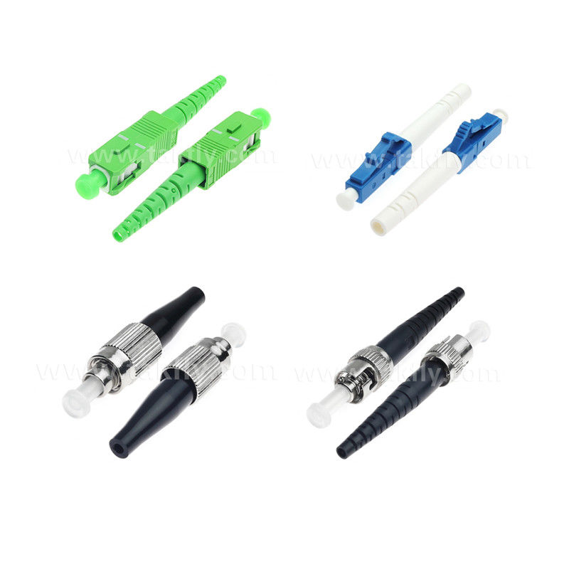 Коннектор SC/LC/FC/ST/MPO/MTRJ/E2000 UPC/APC Волокно-оптическое для центра обработки данных FTTH