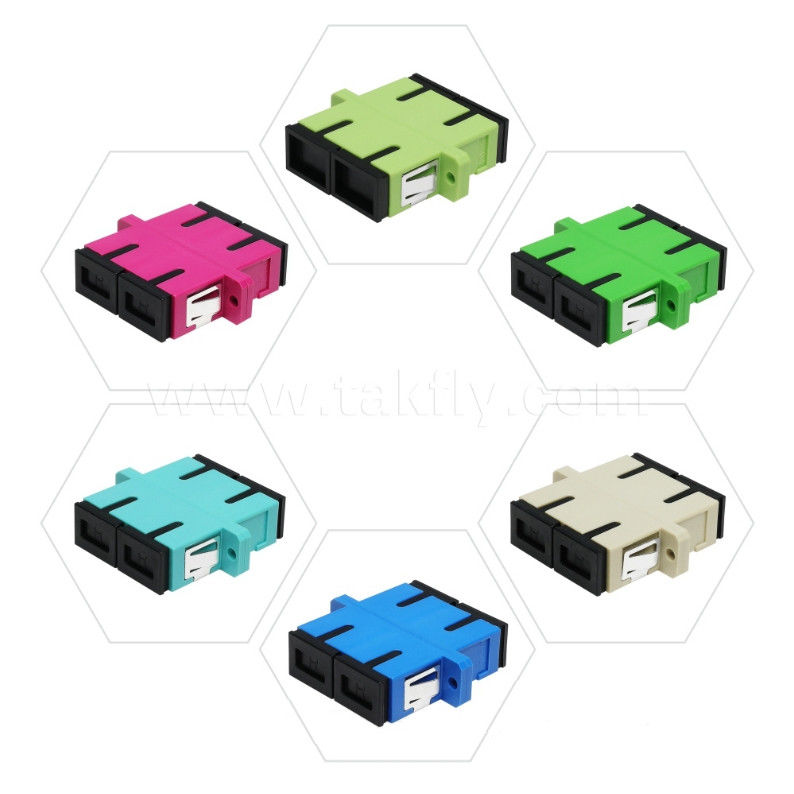 SC Adapter Cable Coupler APC/UPC Simplex/Duplex Fiber Optic для центра обработки данных FTTH Multicore
