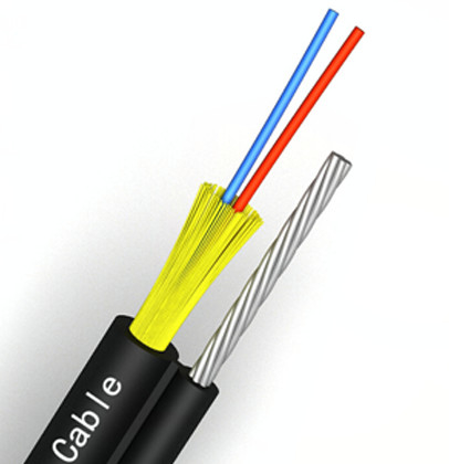 12 ядра узкорукавный оптический кабель FTTH-2C легкая отделка для плавной установки