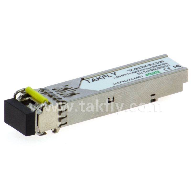 1.25G SFP BIDI Tx1550/Rx1310nm 20KM SMF DDM LC CISCO JUNIPER HUAWEI совместимый SFP оптический транзисторный модуль