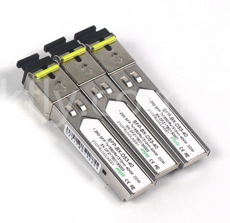 1.25G SFP BIDI Transceiver Tx1310/Rx1550nm 40KM SMF DDM LC SFP ОПТИЧЕСКИЙ ТРАНСЦИВЕР