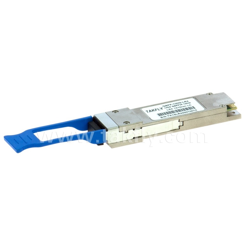 Клиентская сторона 100Gbps 10KM QSFP28 LR4 с DDM-передатчиком высокомощный волокно длина 1m Телекоммуникационные соединения