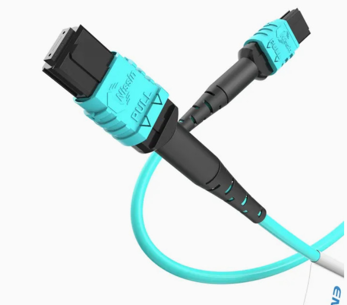 MTP совместимый Om3 MPO-MPO оптический волоконный кабель для Qsfp+Transceivers 5g связи типа B