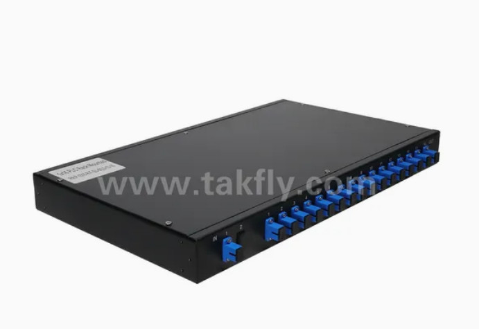 Gpon Epon 32 Port Rack Mount Fiber Optical Splitter Sc/APC Connector Высокая надежность и стабильность