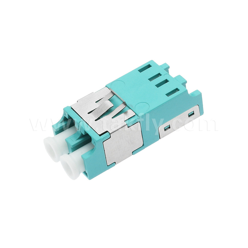 2 порта LC Duplex Quad Противопылевой адаптер V2 HD Солевой спрей 500h Сменчивость ≤0.2dB