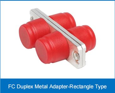 FC Duplex Metal Adapter-Rectangle Type APC Зеленый SM/MM Низкий IL