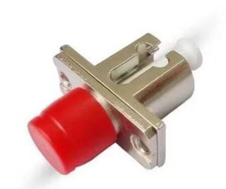 FC-LC Одноядерные металлические фланцы Адаптер однорежимный, многорежимный фланцевый волокно-оптический адаптер для телекоммуникаций