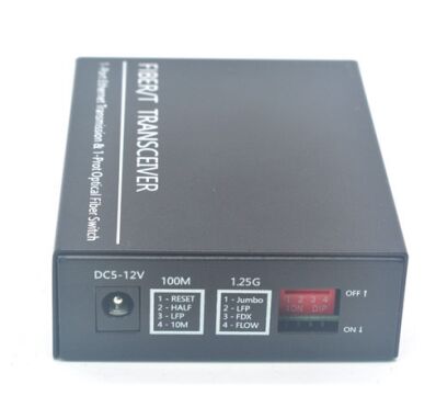 SC Simplex/Duplex 10/100/1000Base-TX в 1000Base-FX оптоволоконный медиаконвертер с LFP