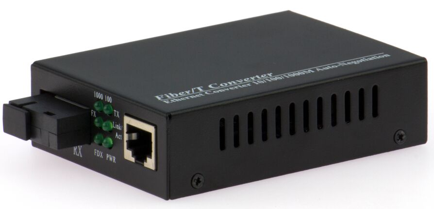 конвертер средств массовой информации 10/100/1000M