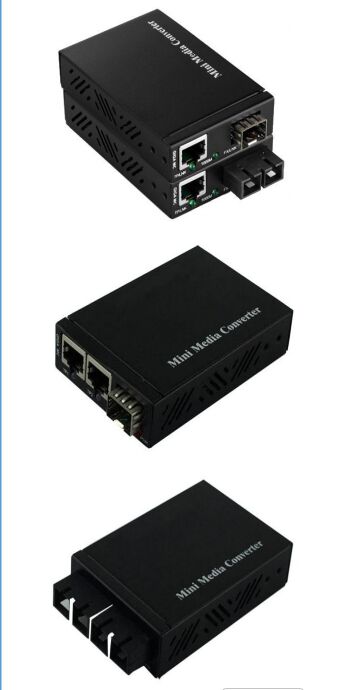 Мини-медиаконвертер 10/10011000Base-TX в 1000Base-FX