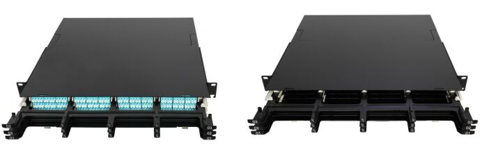 Кассетная патч-панель MPO высокой плотности 1U 2U 4U