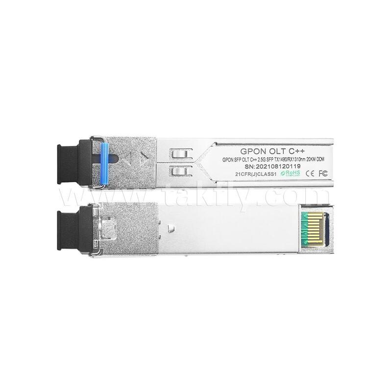 Модуль оптического передатчика SFP GPON OLT класса C++ для центра обработки данных FTTH FTTX