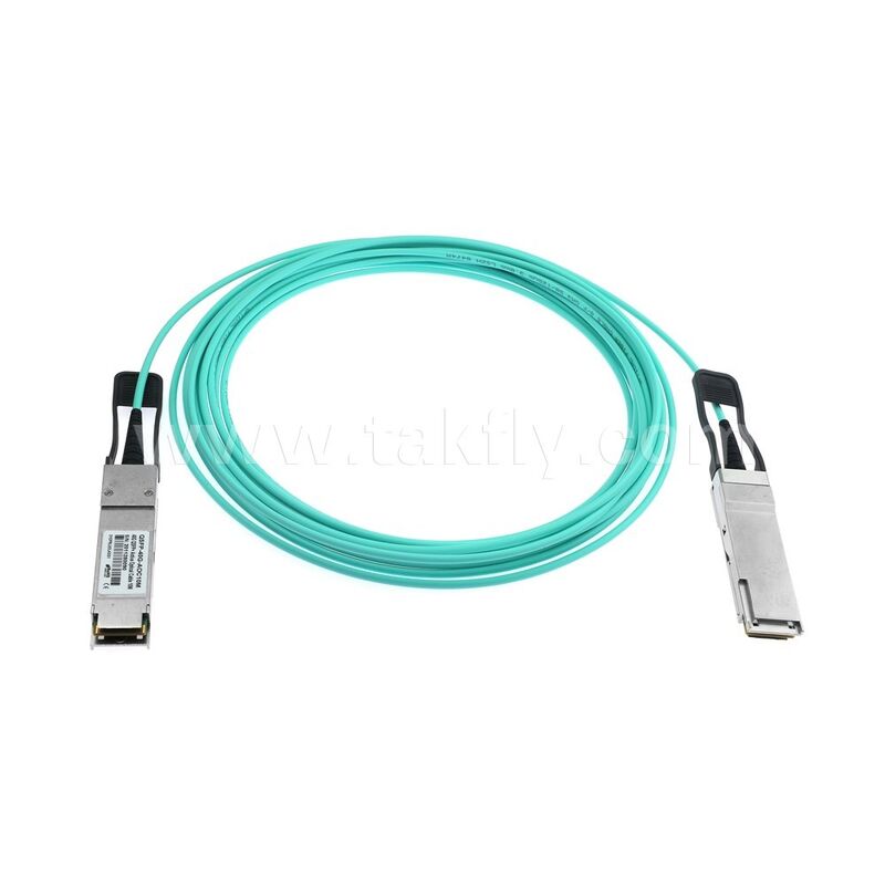 Активные оптические кабели Волокно AOC 40G QSFP+ до 40G QSFP+ для центра обработки данных FTTH FTTX