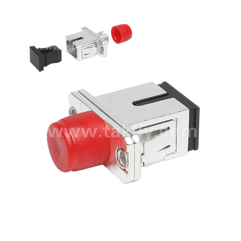FC-SC Coupler Simplex Metal Hybrid Adapter Female/Female Fiber Optic для центра обработки данных Телеком FTTX