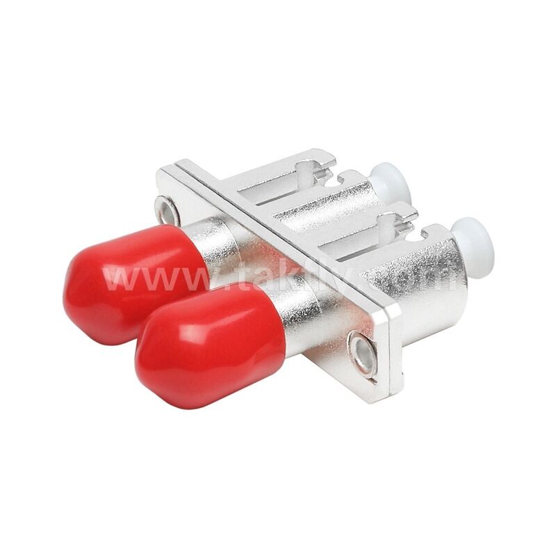 ST-LC Coupler Duplex Metal Hybrid Adapter Female/Female Fiber Optic для центра обработки данных Телеком FTTX