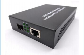 10G неуправляемый оптоволоконный медиаконвертер с портом SFP+ и RJ45. Прямые продажи с завода. Надежное сетевое соединение