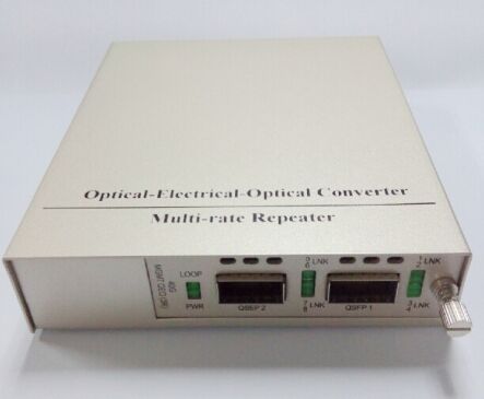 40G OEO Fiber Media Converter 3R Повторитель QSFP+ в QSFP+ —— Высокая производительность и эффективность