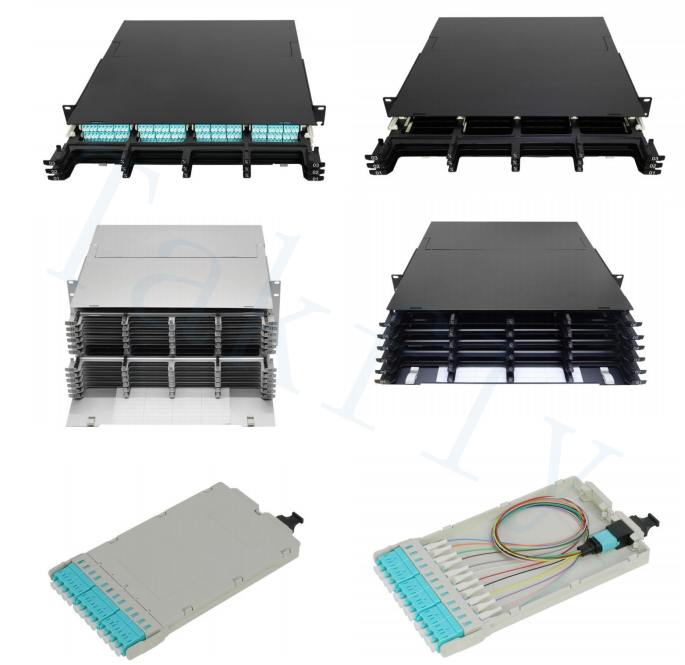 1U / 2U / 4U High Density MPO Cassette Patch Panel