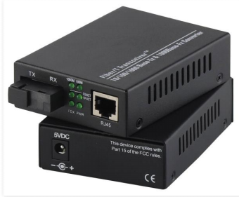 Одноволоконный медиаконвертер 10/100/1000Base-TX в 1000Base-FX SC