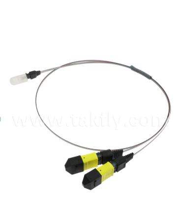 MTP-16CH-FA Fiber Array Assembly MTP Connector to 16-Channel V-Groove Fiber Array, Low Insertion Loss, для высокоскоростных оптических приемопередатчиков и приложений CPO / Data Center