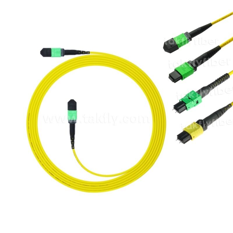 MPO MTP Patchcord SM Trunk Cable 12F Волоконно-оптический кабель для центра обработки данных