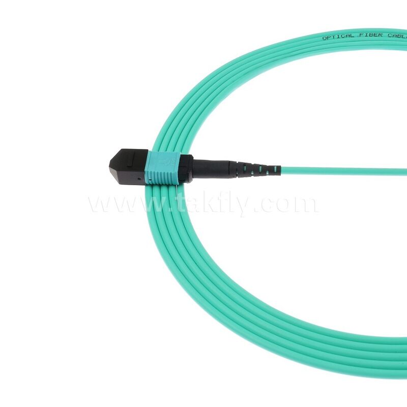 MPO MTP Patchcord Multimode OM3 Trunk Cable 12F Волоконно-оптический кабель для центра обработки данных