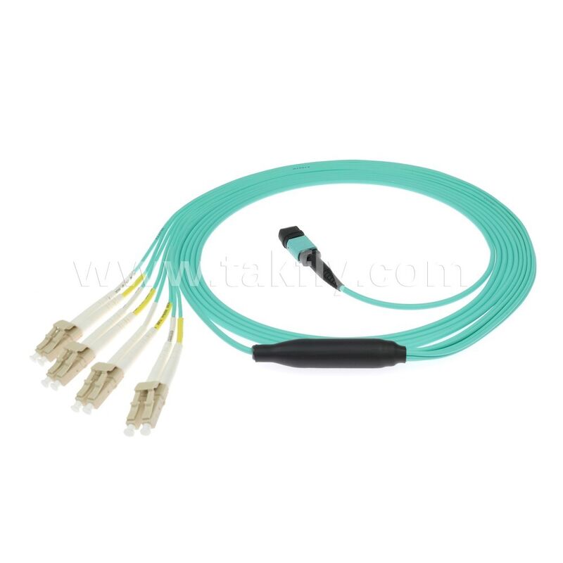 MPO/MTP-LC Breakout Patchcord Волоконно-оптический кабель для центра обработки данных
