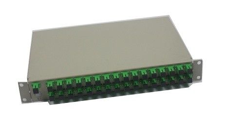 1x32 SC/APC Single Mode Rackmount Type Fiber Optical PLC Splitter in Telecom